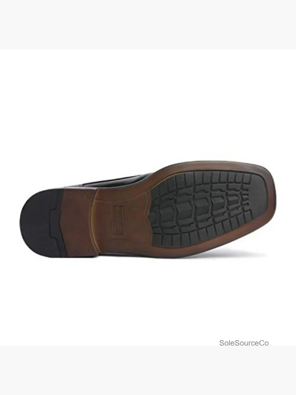 Men's Square Toe Classic Business Dress Oxfords Lace-Up